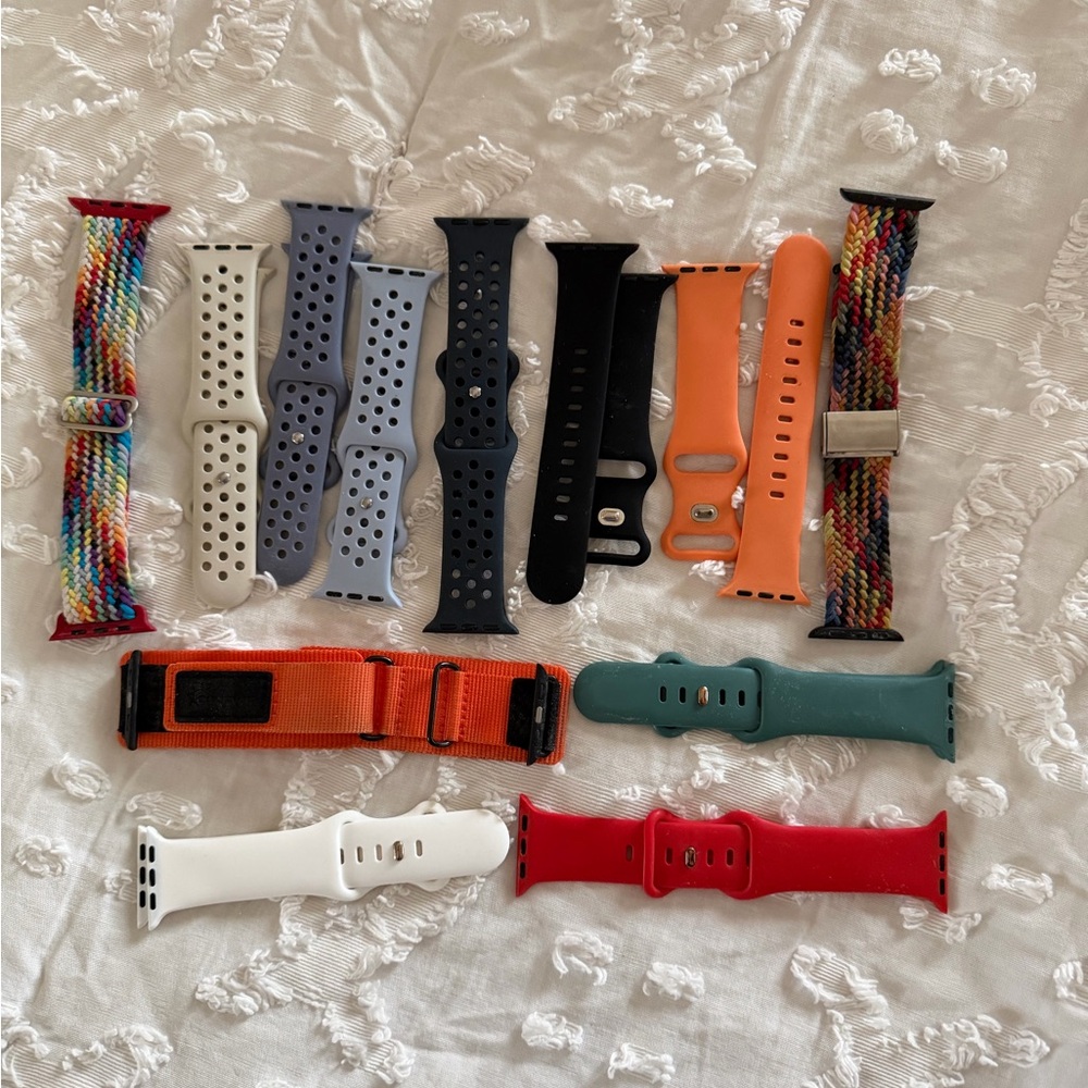 Apple Watch Multicolor Replacement Bands for Smartwatch. Fits 40/41 mm watches